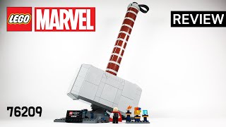 레고 마블 76209 토르의 해머 묠니르(LEGO Marvel Thor's Hammer MJOLNIR) - 리뷰_Review_레고매니아_LEGO Mania