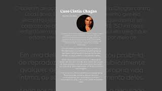 Caso Cintia Chagas  (atualização) #noticias #cintiachagas  #news #information #exposed