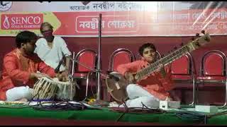 Raag Bageshri drut gat in teental.Nabadwip boimela 2021.