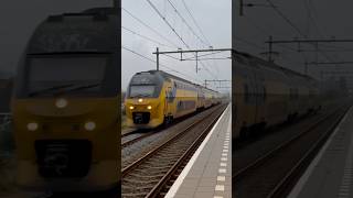 #treinleven #shortsfeed virm komt met 109km door Arnemuiden