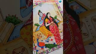 radha krishna drawing #youtubeshorts #drawing #shorts#drawing using water colour# hara krishna