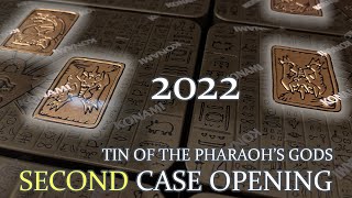 ANOTHER 2022 TIN OF THE PHARAOH'S GODS CASE OPENING | Yu-Gi-Oh Pack Opening