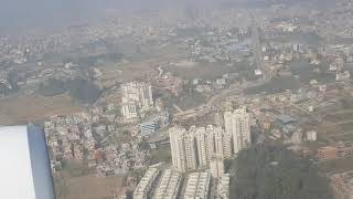 Landing in Tribhuwan International Airport, Kathmandu