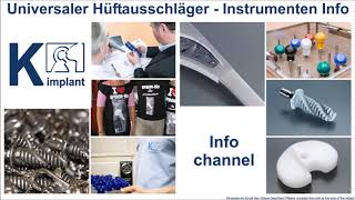 Universal-Hüftausschläger - Instrumenten Info | K-implant Info Channel