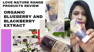 Love Nature Blueberry and Blackberry Extract Products Review...