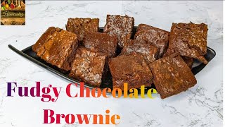 Easy Fudgy Choclate Brownie Recipe|The Best Fudgy Brownie Recipe|Eid Ul Ada Special Recipe