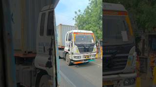 ashok leyland carry huge contenor #ashokleyland #truck #tatamotors