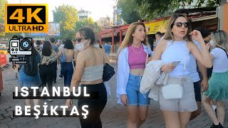 Beşiktaş Meydanı Yürüyüş - Istanbul Şehir Turu | 4K 60fps , GoPro Hero 9 Black - 20 July 2021