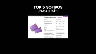 #Nu la 4ta #sofipo que paga MÁS en México