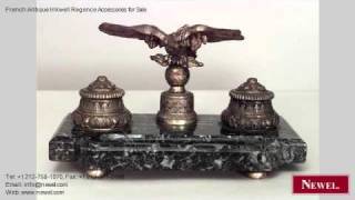 French Antique Inkwell Regence Accessories for Sale