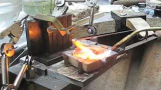 How to Melt Up Scrap Gold and Make Two Wedding Rings - By Mark Lloyd