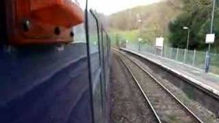 HST departs Bodmin Parkway