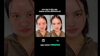 Persona app 💚 Best video/photo editor #makeuptutorial #hairandmakeup