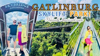 THE SKYLIFT & SKYBRIDGE EXPERIENCE GATLINBURG TENNESSEE #filamcouple #Tour #lifeinusa