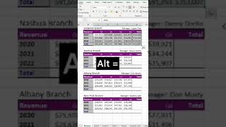 Learn Excel: Get Sum Totals Quickly | Excel Formulas Tutorial