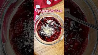 SpaghettiEisBowl🍦🍓#spaghettieis #eisbowl #vanilleeis #proteineis #proteinsnack #amba3