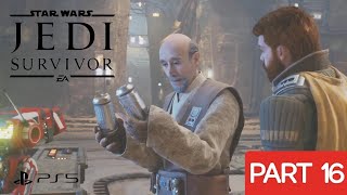 STAR WARS JEDI SURVIVOR PS5 WALKTHROUGH | PART 16 | SANTARI'S DEVICE