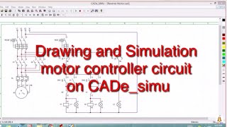 Hướng dẫn CADe - SIMU vẽ và mô phỏng mạch điện, có link tải| Simulate circuit on CADe - SIMU