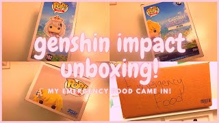 genshin impact unboxing! ⭐️ finally my funko pops!