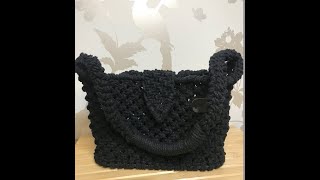 Chic Macrame Mini Shoulder Bag Tutorial: DIY Step-by-Step Guide!