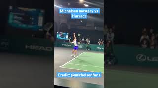 Alex Michelsen vs Hubert Hurkacz Round 1 Paris Bercy | ATP Masters 1000 | Credit: @michelsenfans