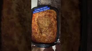 Trying Rana Lasagna from Walmart 🍽