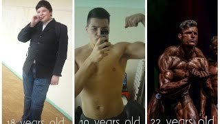 MOTIVATIONAL NATURAL 3 YEARS BODY TRANSFORMATION - Mantas Proscevicius