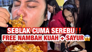 SEBLAK CUMA SEREBU‼️ GRATIS KUAH DAN SAYURAN SEPUASNYA😱