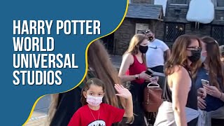 The Martes Family Visiting Harry Potter World Universal Studios Orlando