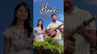 Husn | Anuv Jain | Female Cover #shorts #femalecover #soulfulmusic #musicvideo #acoustic #shortsfeed