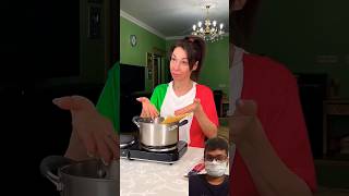 She Showed Him Some Life Hacks With Pasta Reaction