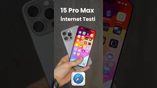 iPhone 15 Pro Max Internet Testi, 11 Pro Max Karsilastirma #shorts