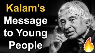 Kalam’s Message To Young People