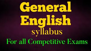 General English for all Competitive Exams... most useful..