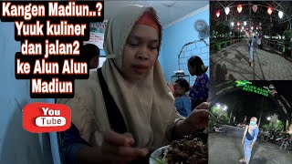 Kangen Madiun..?? Nonton sampai Habis..!! Kuliner bakso Dan Jalan jalan ke alun alun madiun.