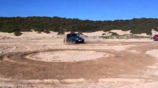 Sand burnouts! Jeep style!