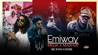 MC STAN - MEGA MASHUP | DIVINE X EMIWAY | KR$NA X VIJAY DK | VIDEO PORD BY JKSDKV,