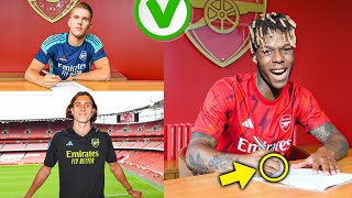 Arsenal Just Signs For 3 Players ✅Nico Deal Done 🔥Viktor Gyökeres Join Arsenal ✔️Calafiori Welcome🎉