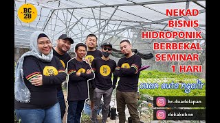 BERBURU RUPIAH DARI BISNIS HIDROPONIK {HUNTING RUPIAH FROM THE HYDROPONIC BUSINESS}