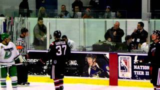 11/11/11 - FHL HOCKEY FIGHT:  Schott vs. Puntureri