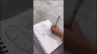 10yo Autistic Savant Draws at New York Comic-con - Monkey D Luffy | One Piece