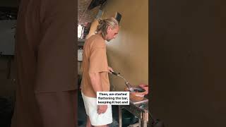 Making silver jewelry in Bali, Indonesia