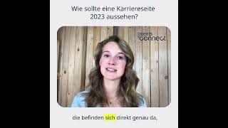 #short  Wie sollte eine Karriereseite 2023 aussehen?