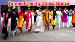 farewell party Dimsa Dance performance/Araku AP in India.