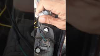 cara ganti lampu mundur mobil avanza #shorts