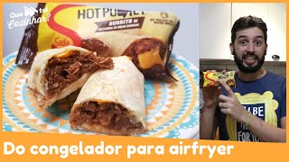 Como fazer HOT POCKET Sadia na airfryer | Experimentando NOVIDADE e Dicas na airfryer