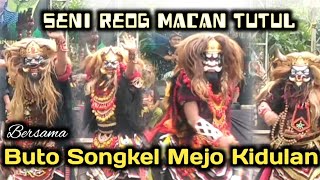 Seni Reog Macan Tutul feat Buto Songkel Mejo Kidulan Bersama Monyong Dkk live Barurejo Siliragung