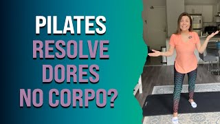 Sentiu dores no corpo? Pilates em casa resolve!