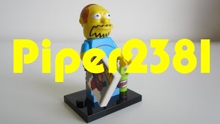 Comic Book Guy Lego Minifigures