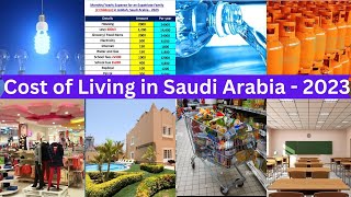 Cost Of Living in Saudi Arabia 2023 | Monthly Family Expenses in Jeddah | Expatriate living Cost.